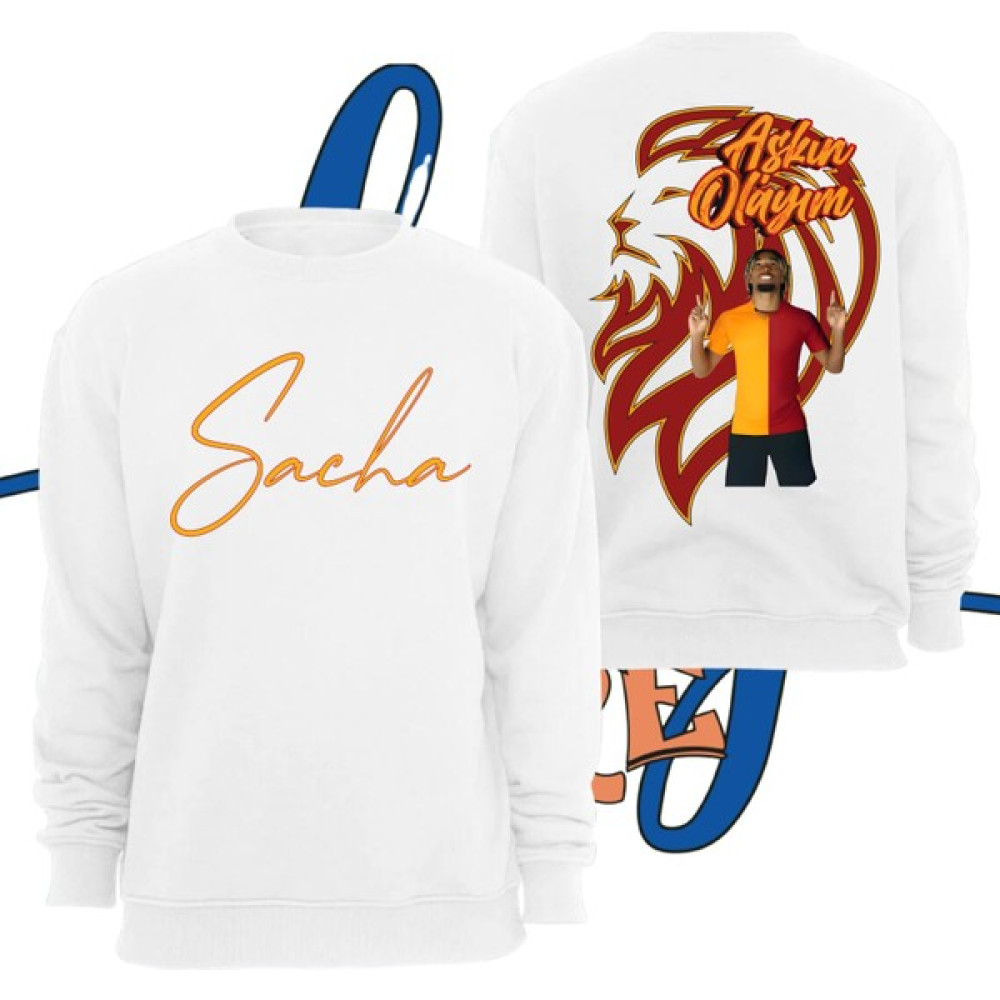 Biy Store Sacha Boey Aşkın Olayım Foto Forma Baskılı Sweatshirt Bayan Sweatshirt Fiyatı