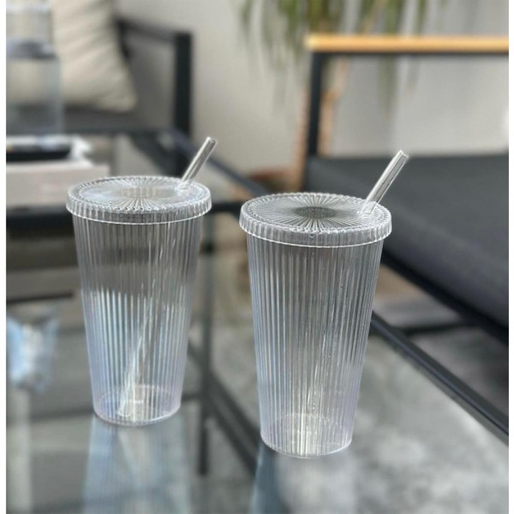 Biya Home Pipetli Kristal Kahve Bardağı Mika Bardak Cam Pipet ( 1 adet) ( 600 ml) - Şeffaf - 600 ml Fincan / Bardak / Kahve Takımı Fiyatı