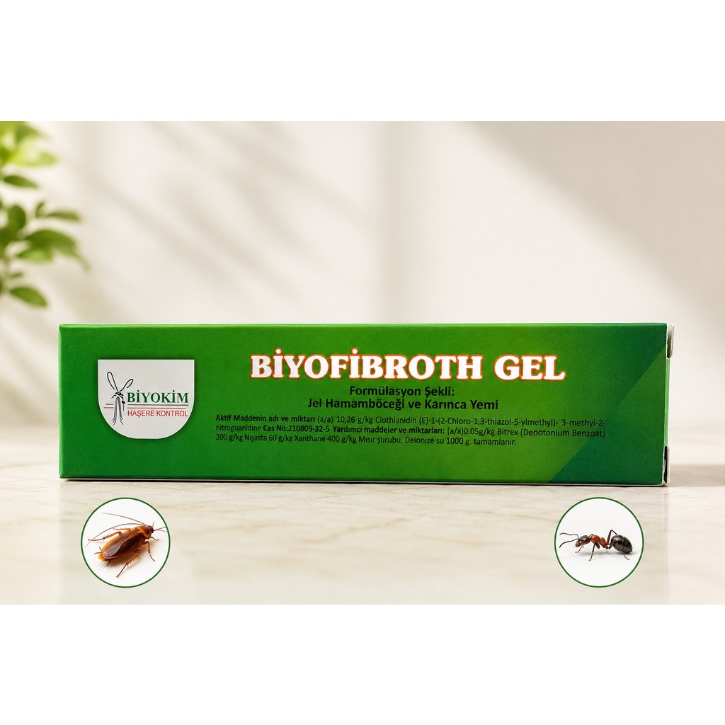 Biyokim Biyofibroth Gel Hamamböceği ve Karınca Ilacı 5 gr Diğer Fiyatı