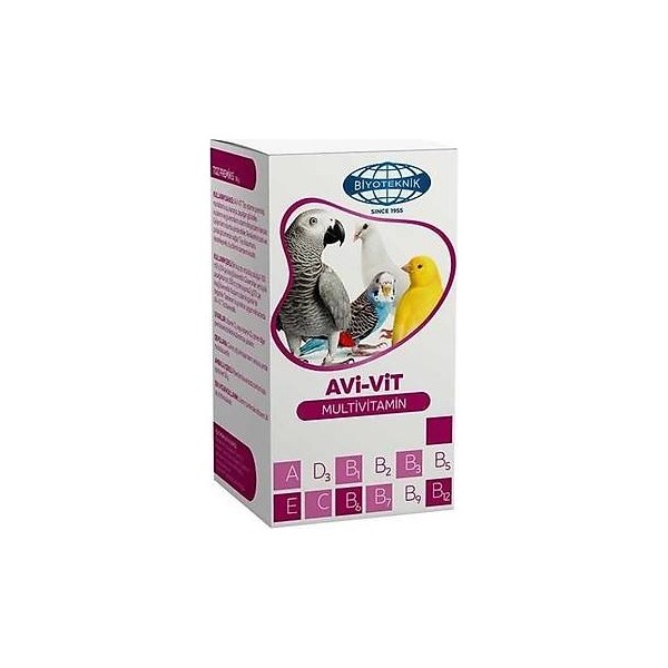 Biyoteknik Avi-Vit Kuşlar İçin Multivitamin Diğer Fiyatı