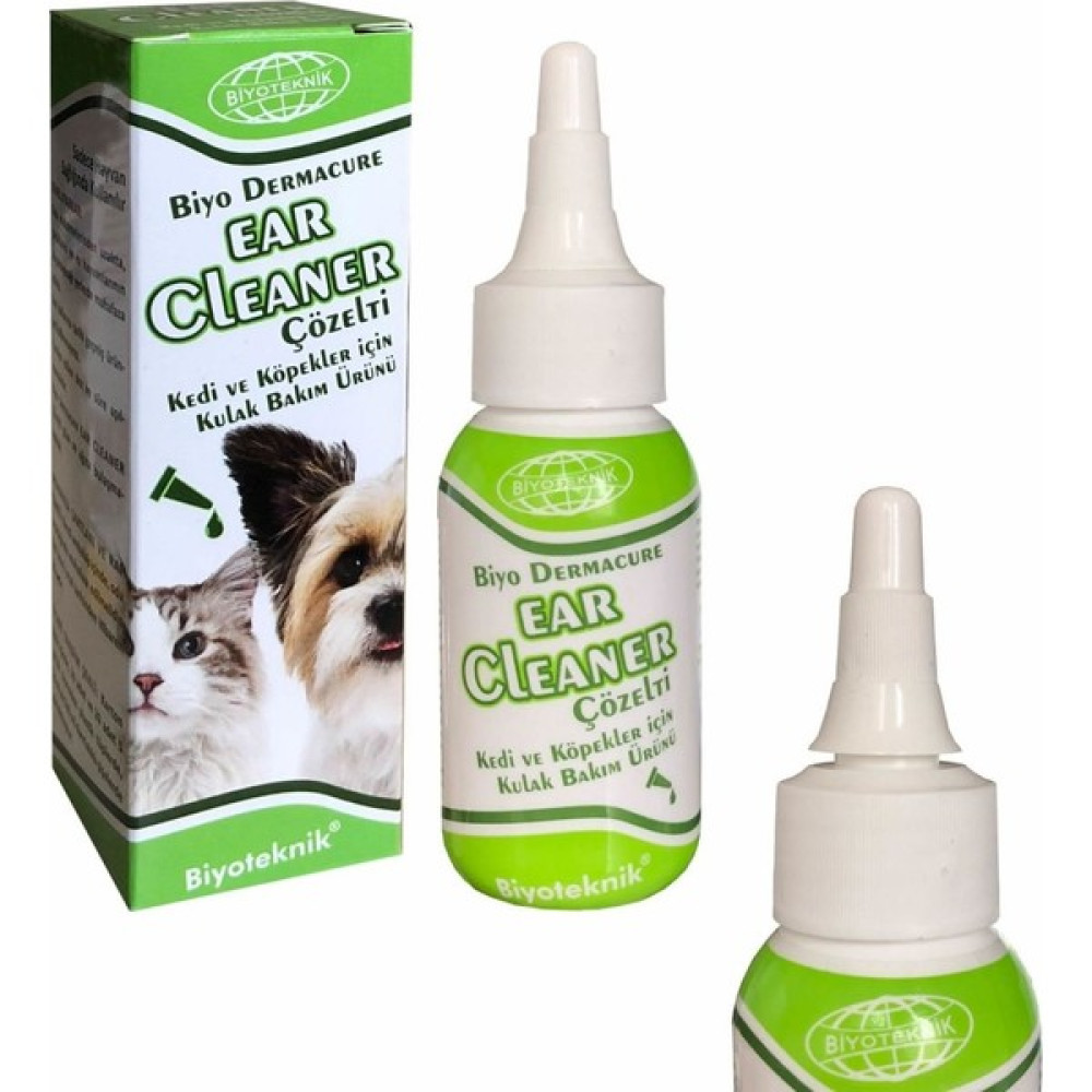 Biyoteknik Biyo Dermacure Ear Cleaner Kulak Bakım Çözeltisi 50 ml Evcil Hayvan Ürünleri Fiyatı