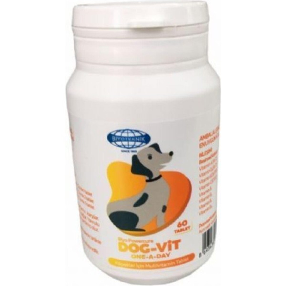Biyoteknik Dog-Vit One-A-Day 60 Tablet Evcil Hayvan Ürünleri Fiyatı