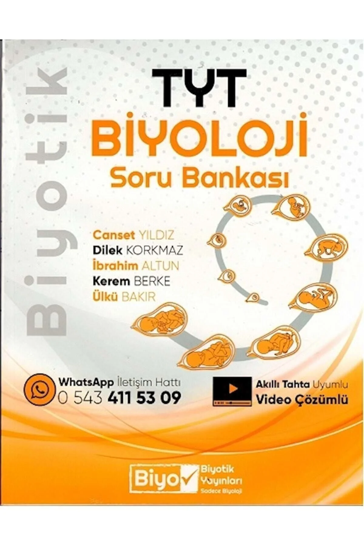 Biyotik Yayınları Biyotik Tyt Biyoloji Soru Bankası" Ders Sınav Kitapları Fiyatı
