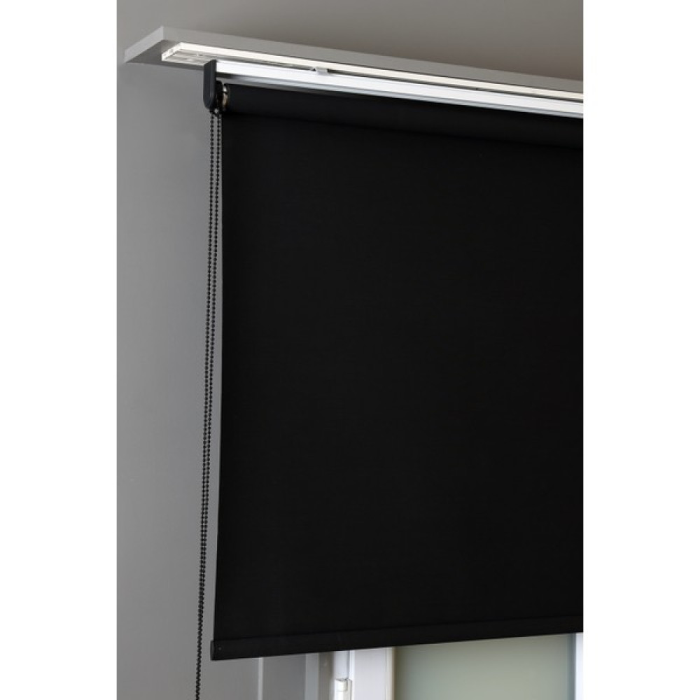Bizden Perde Brillant Mat Siyah Kumaş Kaliteli Kalın Güneşlik Stor Perde - 160 x 200 cm Perde Fiyatı