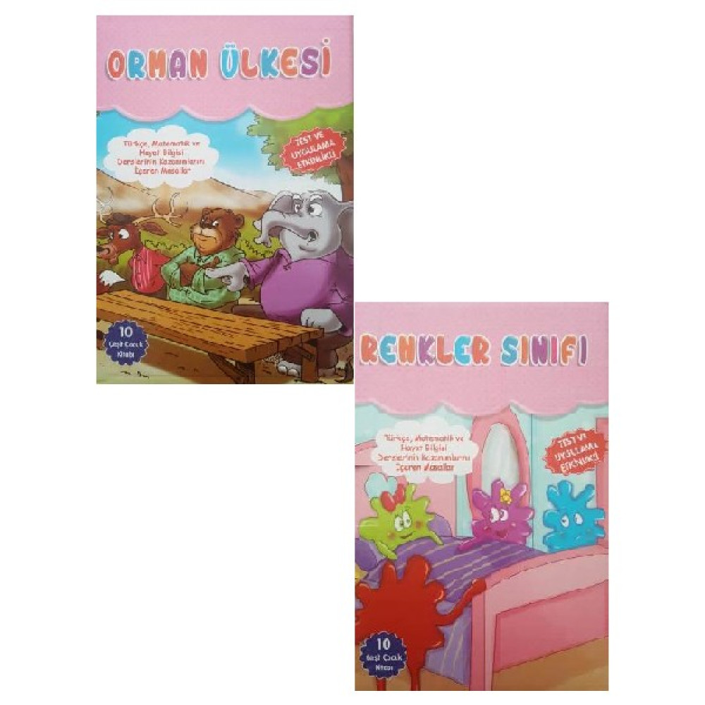 Bizim Kupa Yayınları Orman Ülkesi Ve Renkler Sınıfı Hikaye Seti Fincan / Bardak / Kahve Takımı Fiyatı