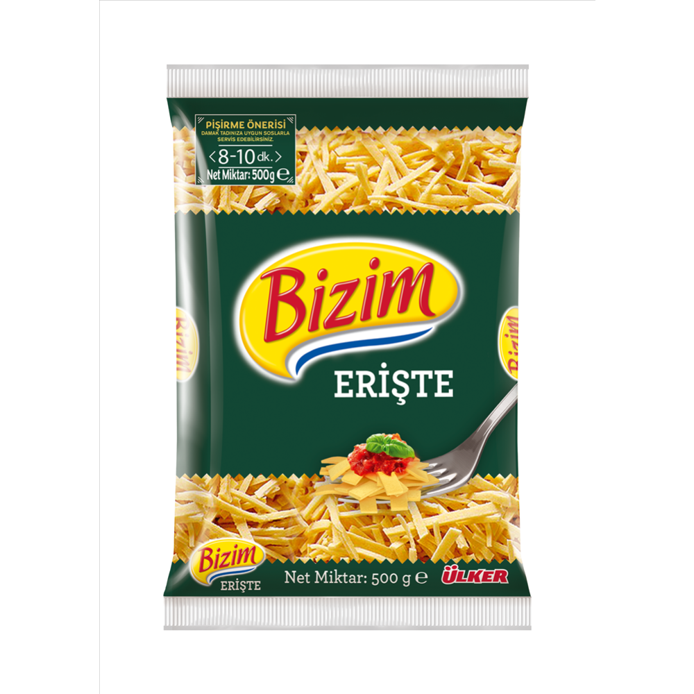 Bizim Makarna Erişte 500 g Makarnalar Fiyatı