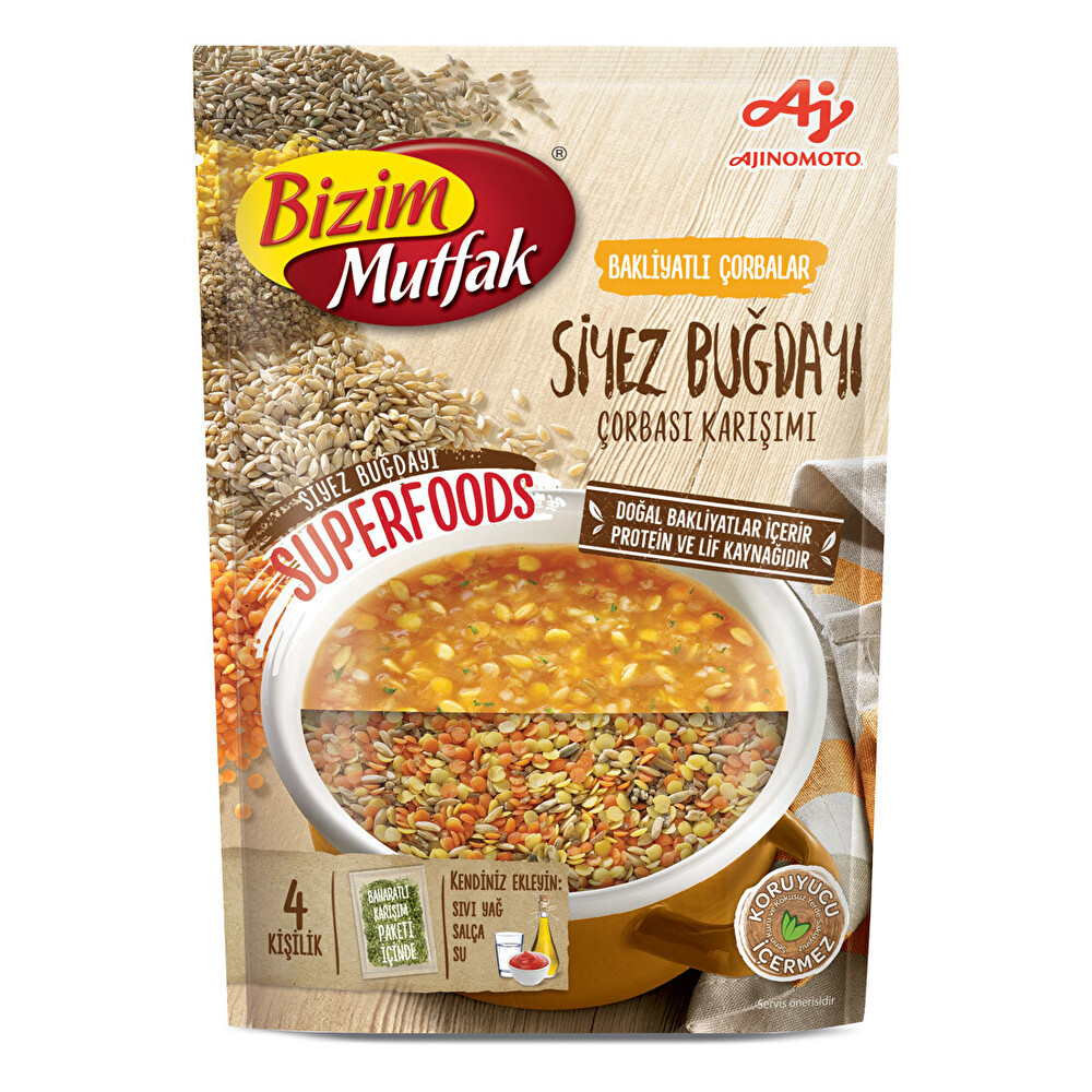 Bizim Mutfak Bakliyatlı Siyez Buğdayı Çorbası 107,5 Gr Hazır Çorba Fiyatı