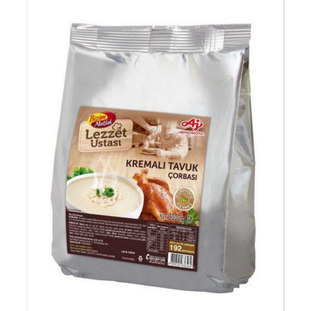 Bizim Mutfak Lezzet Ustası Kremalı Tavuk Çorbası 3 kg Oto Boyaları Fiyatı