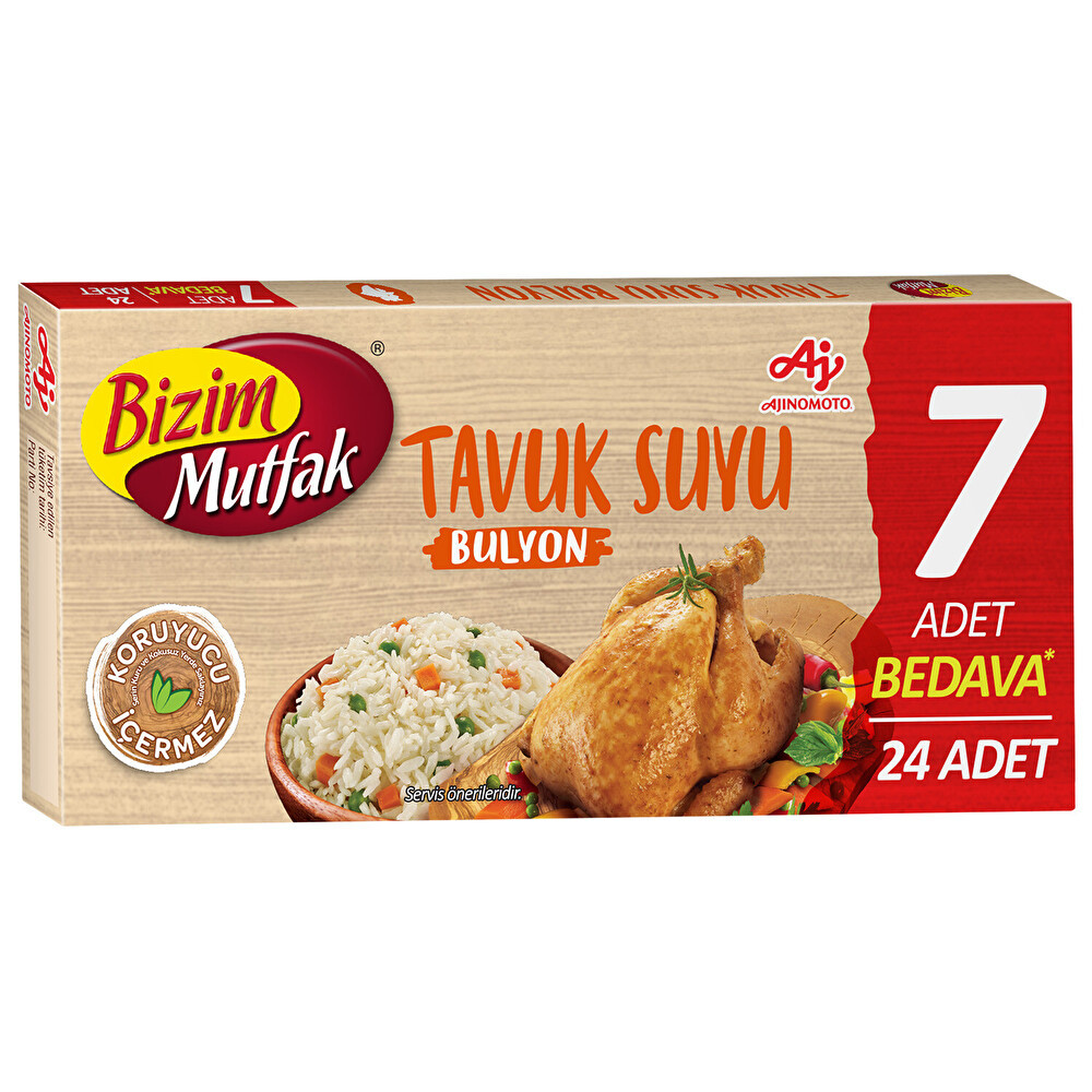 Bizim Mutfak Tavuk Bulyon 24'lü Hazır Çorba ve Bulyon Fiyatı