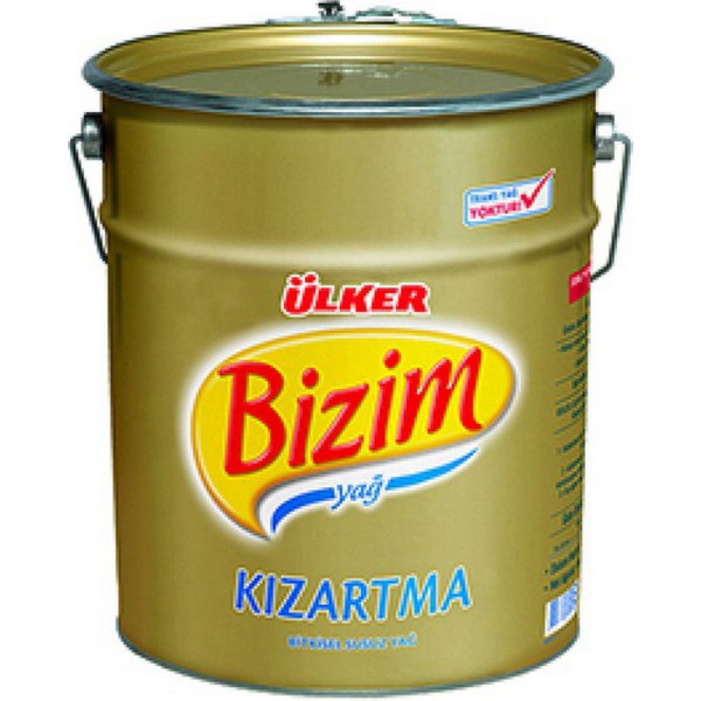Bizim Mutfak - Yağ Bitkisel Kizartmalik (1 x 18 Kg) Bizim 13 - 18 lt Diğer Fiyatı