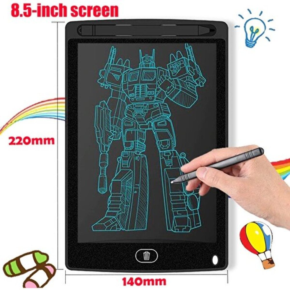 Bizimevde 8"5 Çocuk ve Yetişkinler Için LCD Yazı ve Resim Çizim Tablet ve Kalemi - Siyah Grafik Tabletler Fiyatı