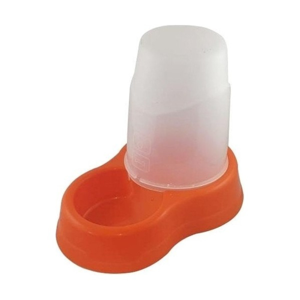 Bizimevde Hazneli Su ve Mama Kabı 1.5 lt Turuncu Evcil Hayvan Ürünleri Fiyatı