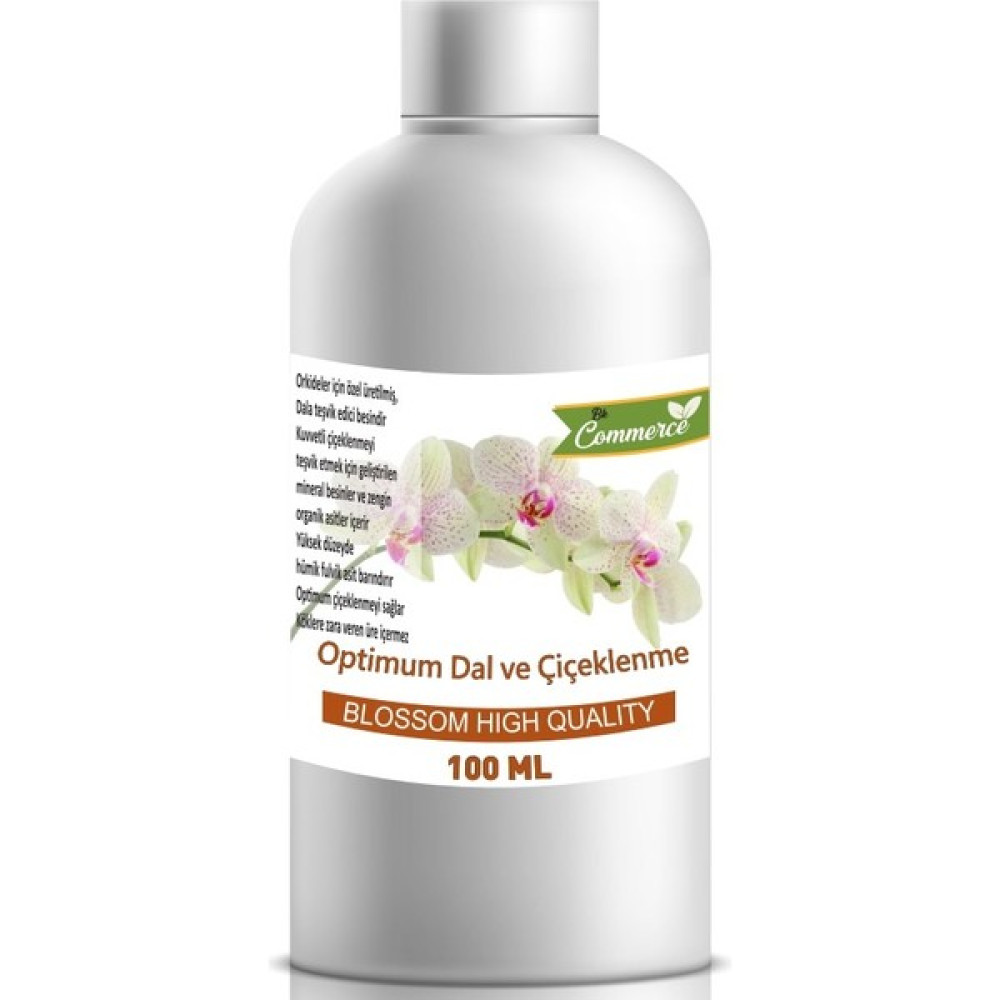 BK Commerce Blossom High Qality Orkide Besini Optimum Dal ve Çiçeklenme Sağlayan Besin 100 ml 0001 - 1 Bitki Fiyatı
