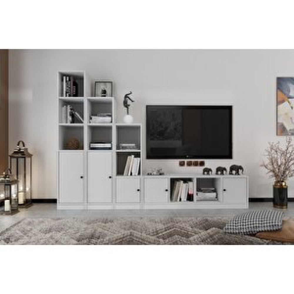BK Concept Dolaplı Tv Ünitesi Beyaz 230 Cm Tv-1230-ç Tv Ünitesi / Sehpası Fiyatı
