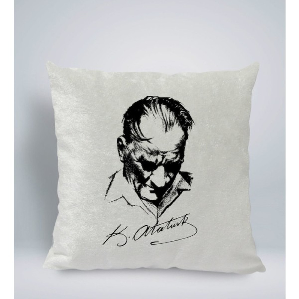Bk Gift Atatürk Temalı Kare Araç Koltuk Yastığı-28 Oto Boyaları Fiyatı