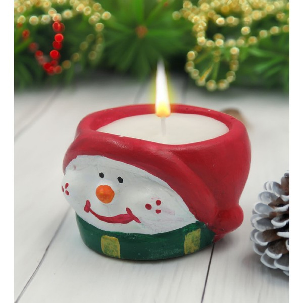 BK Gift Yılbaşı Hediyesi Bk Gift Dekoratif Taş Kardan Adam Kokulu Mum, Yeni Yıl Hediyeleri, Kokulu Mum, Ev Hediyesi Hediyelik Eşya Fiyatı