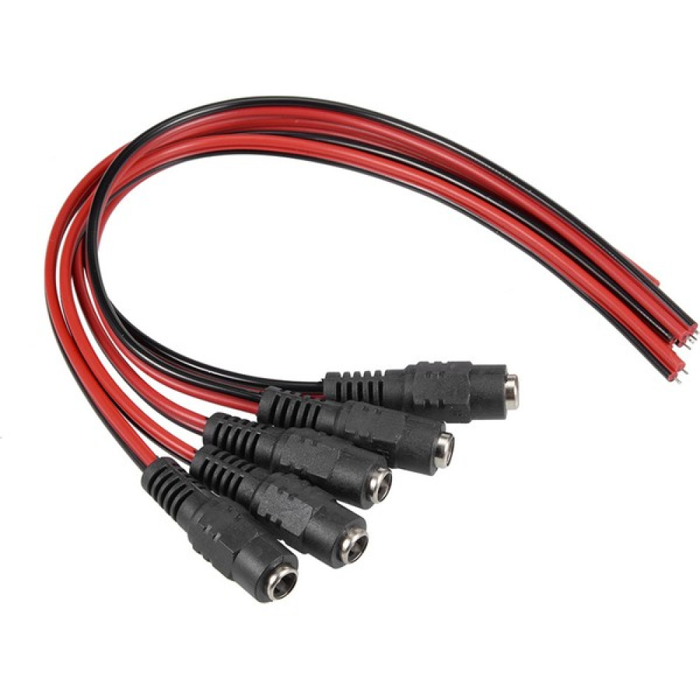 BK Teknoloji 5 Adet 5.5x2.1mm Dc 12V Dişi Cctv LED Güç Kablosu Güvenlik Kamerası Aksesuarları Fiyatı