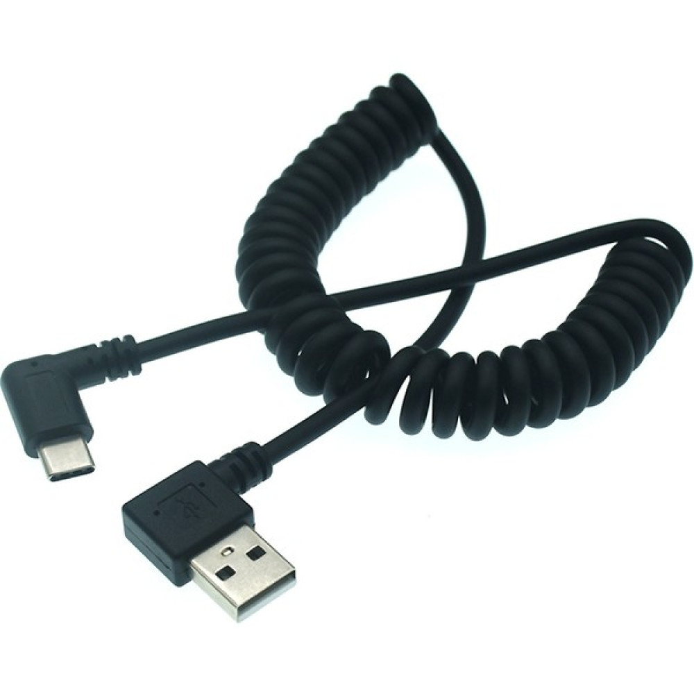 BK Teknoloji 90 Derece Açılı Spiral Type-C To USB Şarj/data Kablosu - 1 Metre Seri & Paralel Kablo Fiyatı