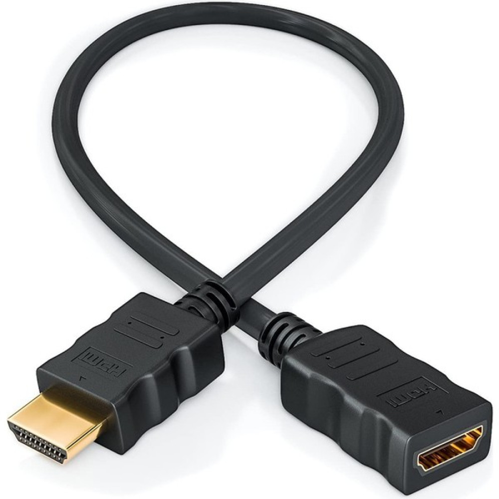 BK Teknoloji HDMI 1.4 Erkek-Dişi Kısa Uzatma Kablosu 3D Full Hd - 30CM HDMI Kablo Fiyatı
