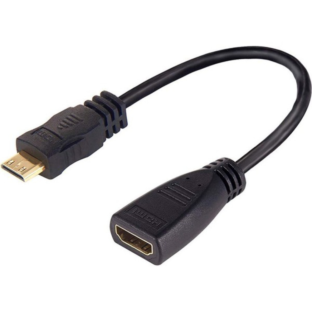 BK Teknoloji Mini HDMI Erkek To HDMI Dişi Kablo - 15CM Bilgisayar Çevirici ve Adaptörü Fiyatı