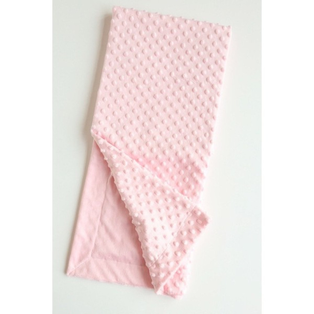 BKM22 Nohut Bebek Battaniye - 68 x 75 cm - Açık Pembe Battaniye Fiyatı