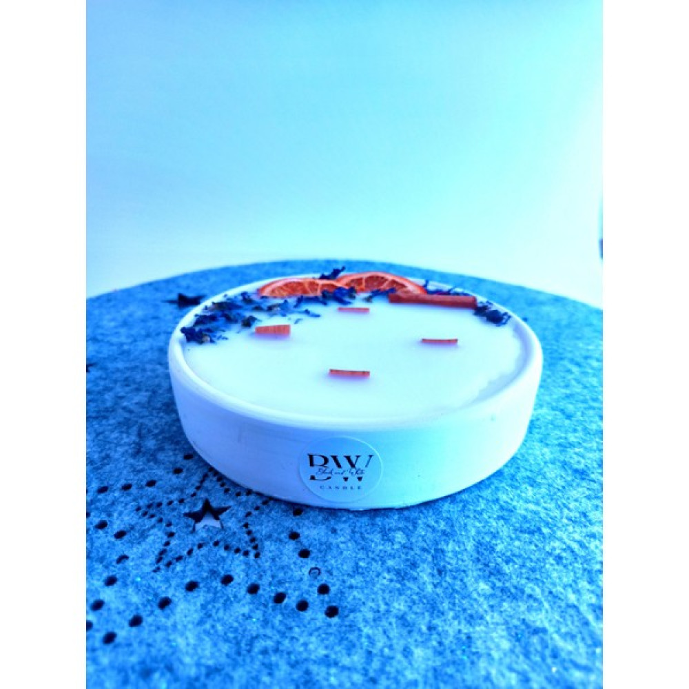Black And White Candle BWC Winter Season Candle Dekoratif Koku ve Renk Seçenekli Mum( Yılbaşı,Özel Gün, Hediyelik) - Beyaz Dekoratif Mum Fiyatı