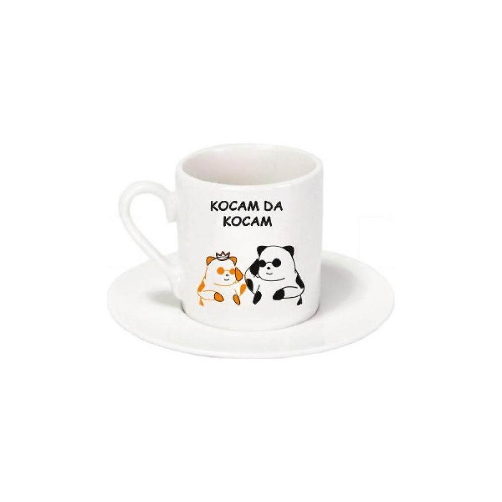 Black Bonds Blackbonds Kocam Da Kocam Panda Baskılı Kahve Fincanı Seti Fincan / Bardak / Kahve Takımı Fiyatı