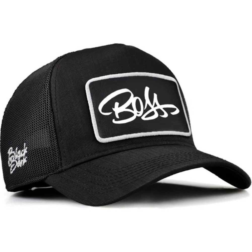 Black Börk Blackbörk V2 Trucker Boss - 2 Kod Logolu Siyah Cordura Kumaş Şapka (Cap) Erkek Şapkası Fiyatı
