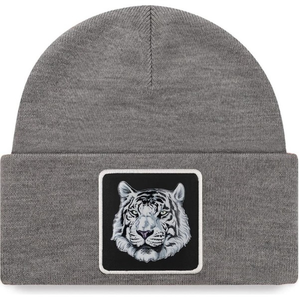Black Börk V1 Akrilik Kaplan - 19SB Kod Logolu Unisex Gri Bere (Beanie) Erkek Beresi Fiyatı