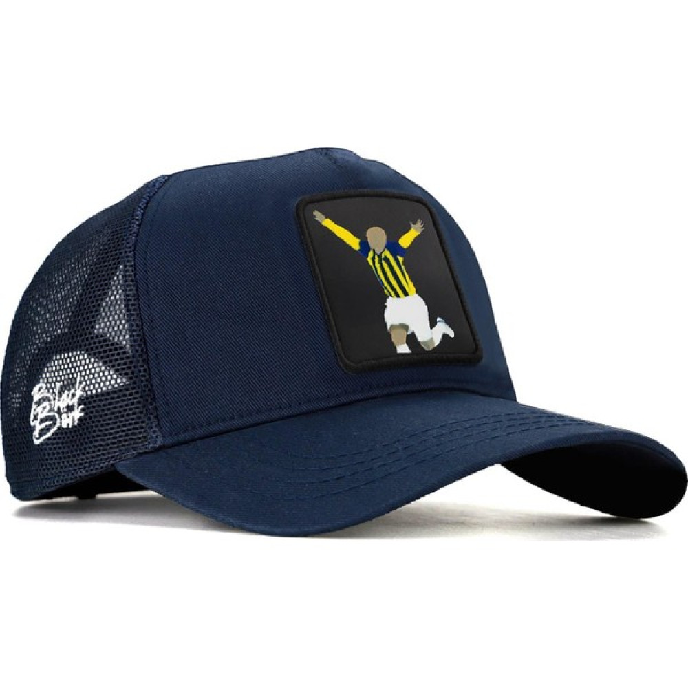 Black Börk V1 Trucker Futbolcu - 4 Kod Logolu Unisex Lacivert Şapka (Cap) Erkek Şapkası Fiyatı
