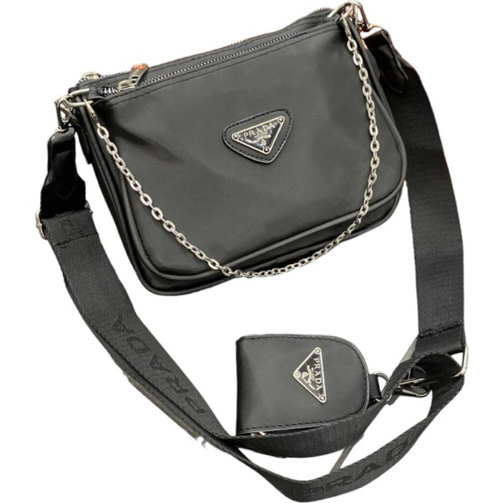Black Box Blackbox Prada Model Cüzdanlı Model El ve Omuz Kadın Çantası Bayan Çanta ve Cüzdan Fiyatı