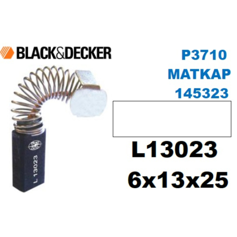 Black Decker P3710 Matkap 145323 Komur Firca Seti 6X13x25 Matkaplar Fiyatı