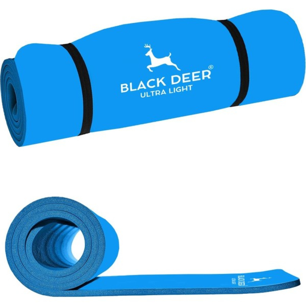 Black Deer Ultra Light Pilates Yoga Kamp Matı Egzersiz Minderi Kaymaz Taban 180X55 cm 10 mm Pilates Minderi Fiyatı