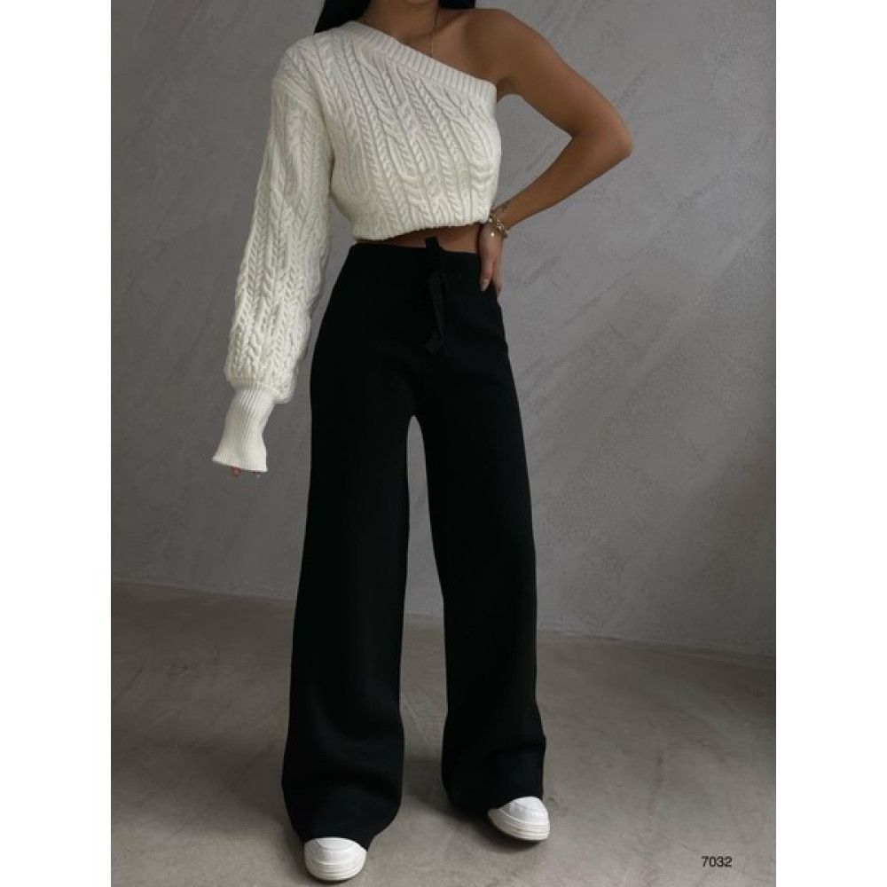 Black Fashion Bol Paça Triko Eşofman Altı Kadın Eşofman Fiyatı