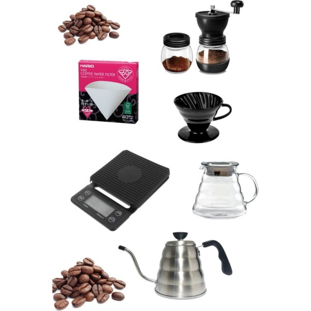 Black Goat Dripper Full Starter Set - Full Drip Başlangıç Seti - 2 Çay / Çaydanlık Setleri Fiyatı