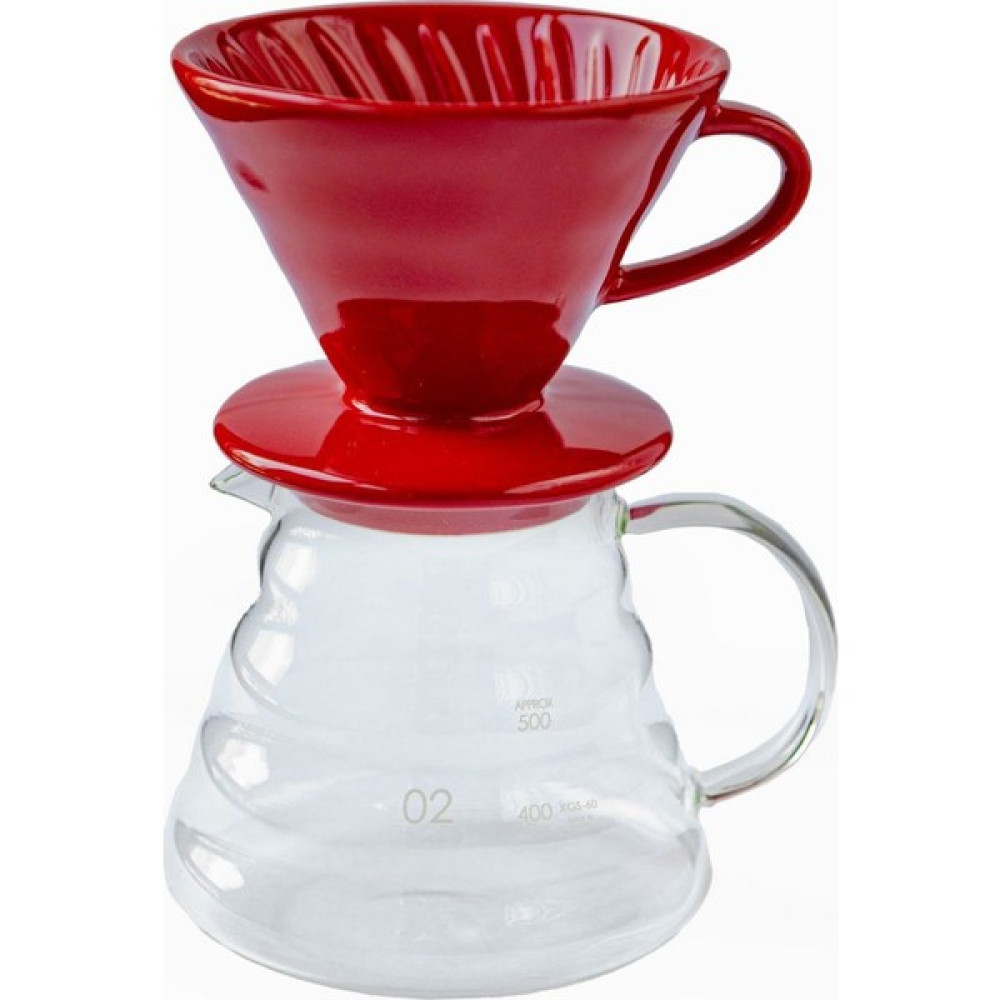 BLACK GOAT Kahvehanem V60 02 Kahve Demleme Tanışma Seti - Retro Kırmızı (Dripper + 600 ml Kahve Sürahisi) French Press Fiyatı
