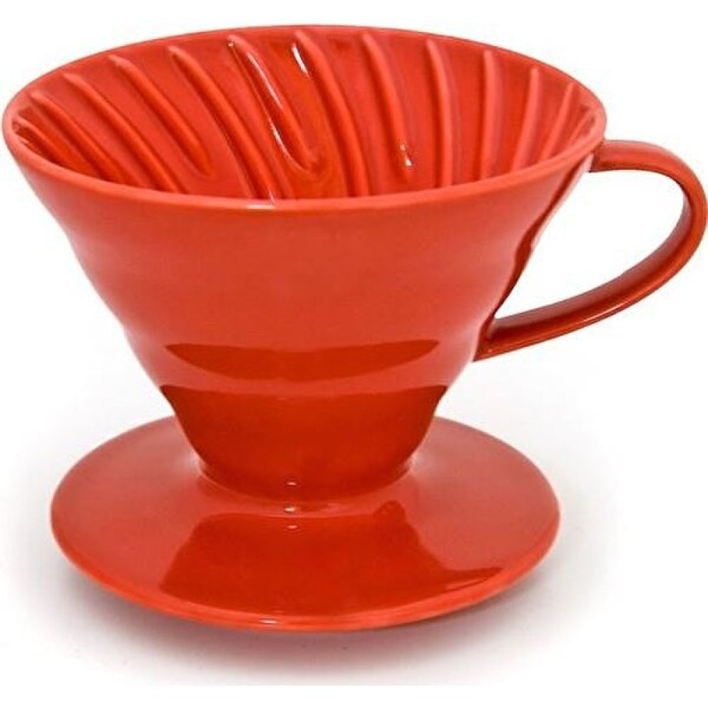 Black Goat V60 02 Dripper Ceramic (Red) - Seramik Kahve Demleme V60 02 (Kırmızı) Çay / Çaydanlık Setleri Fiyatı