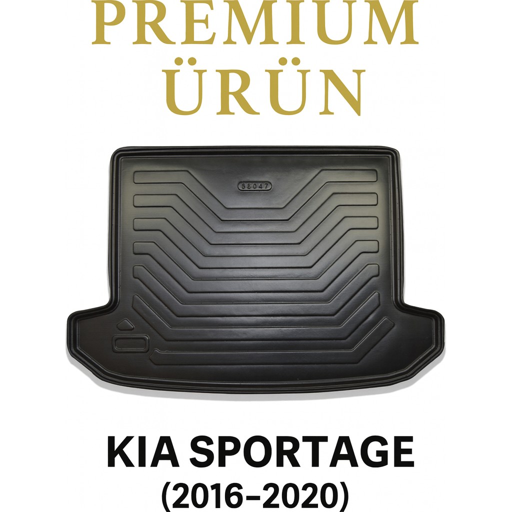 Black Gold Kia Sportage Ql 2016-2020 Uyumlu 3D Bagaj Havuzu Premium - Siyah Bagaj Havuzu Fiyatı