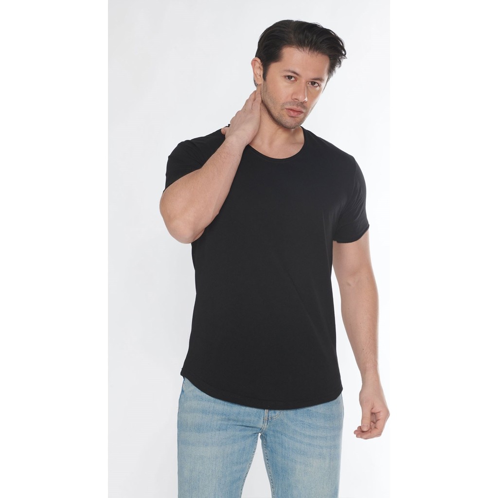 Black Horn Erkek Geniş Yaka %100 Pamuk Kısa Kol Salaş T-Shirt Günlük Stil ile Rahatlık Giyim & İç Giyim Fiyatı