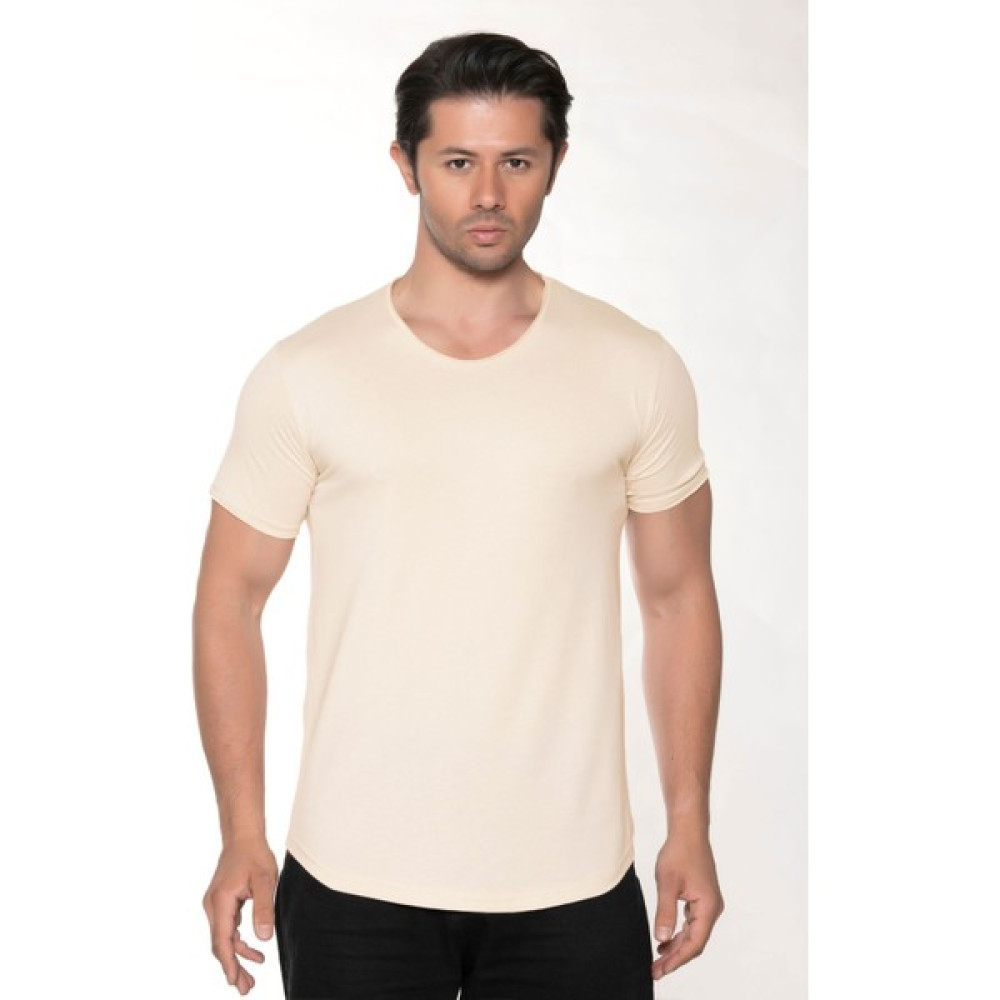 Black Horn Erkek Pis Yaka %100 Pamuk Salaş T-Shirt Erkek T-shirt Fiyatı