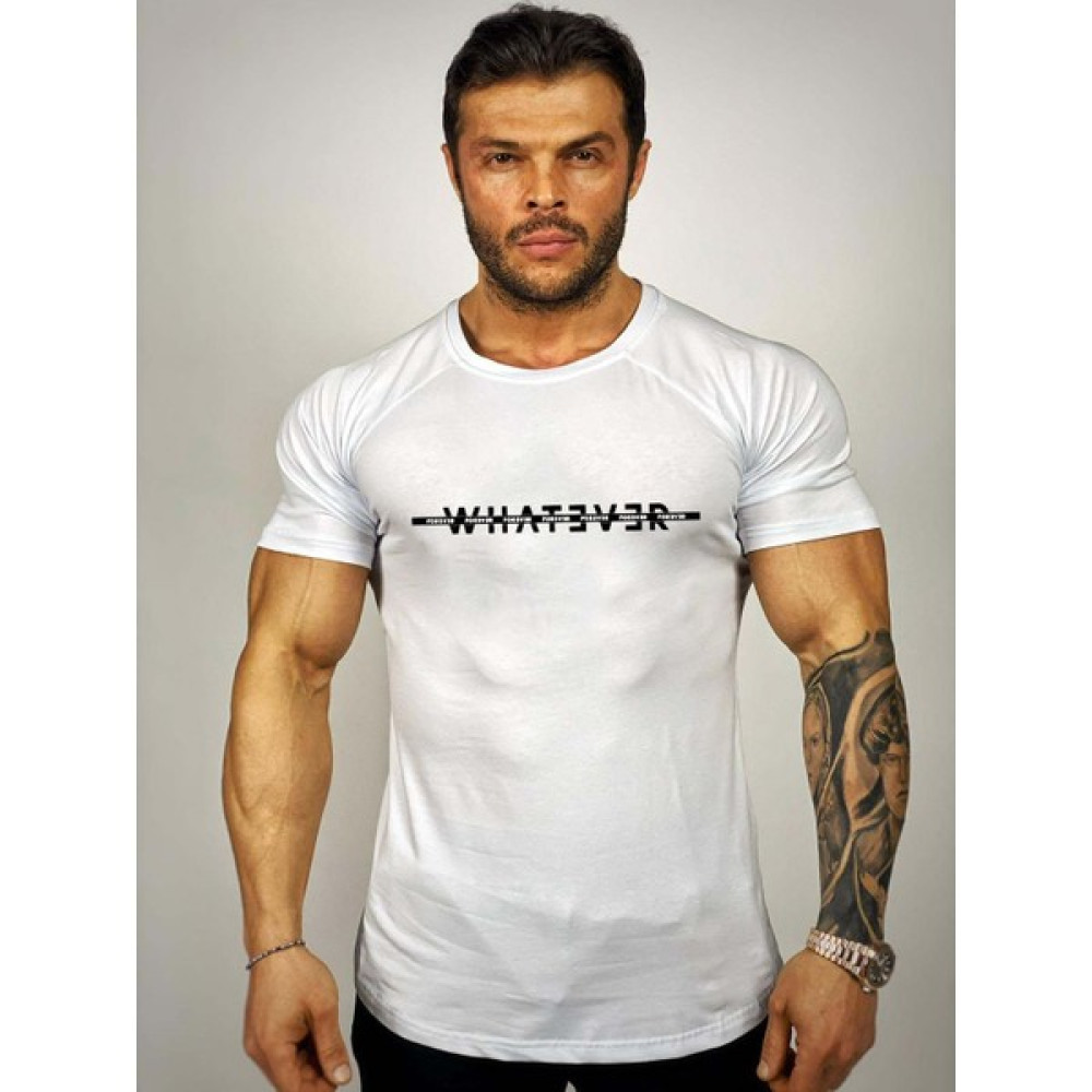 Black İstanbul Whatever Beyaz Sporcu T-Shirt T-Shirt & Sweatshirt (Outdoor) Fiyatı