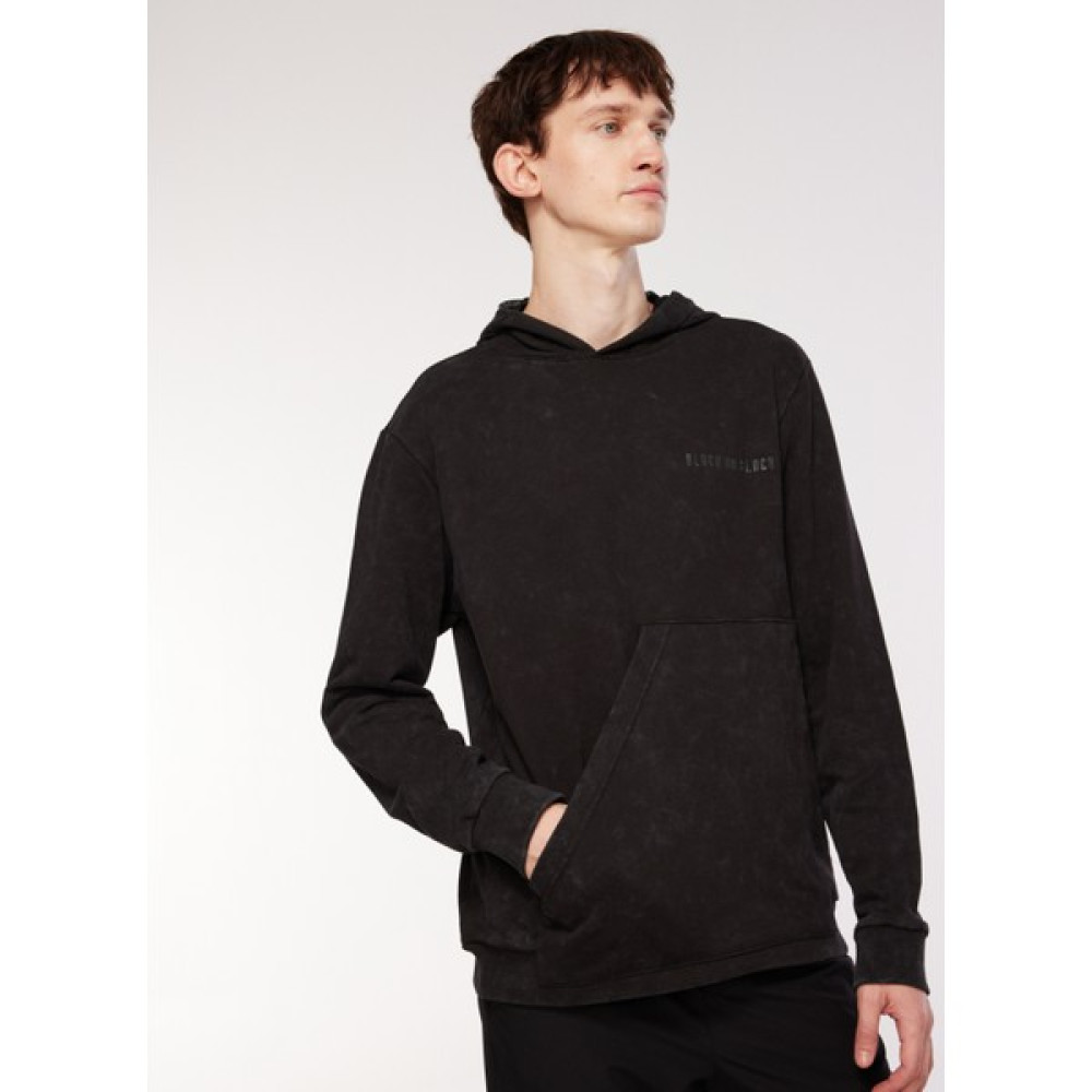 Black On Black Kapüşon Yaka Yıkamalı Antrasit Erkek Sweatshirt B3WM-SWT72 Erkek Sweatshirt Fiyatı