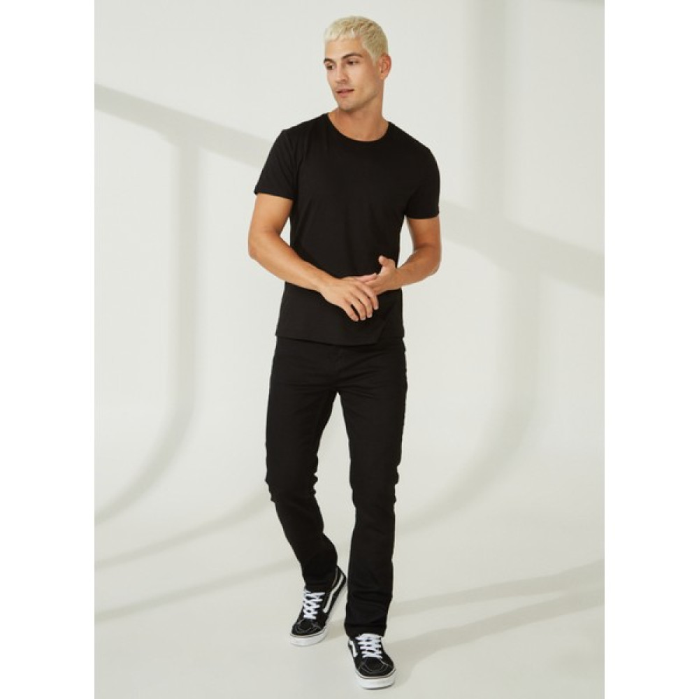 Black On Black Normal Bel Skinny Paça Skinny Fit Siyah Erkek Denim Pantolon B3WM-PNT91 Erkek Jeans / Kot Pantolon Fiyatı
