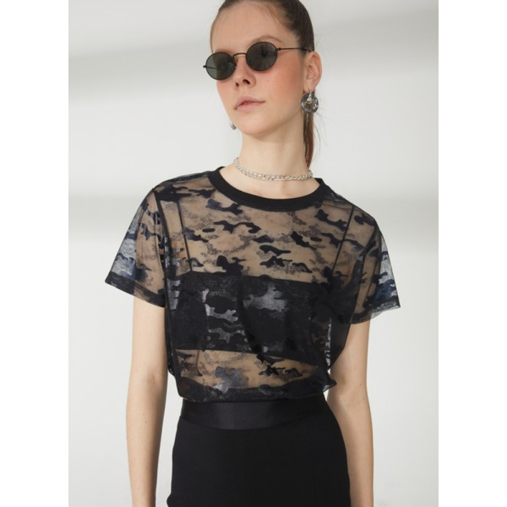 Black On Black T-Shirt, Xs, Siyah Bayan T-shirt Fiyatı