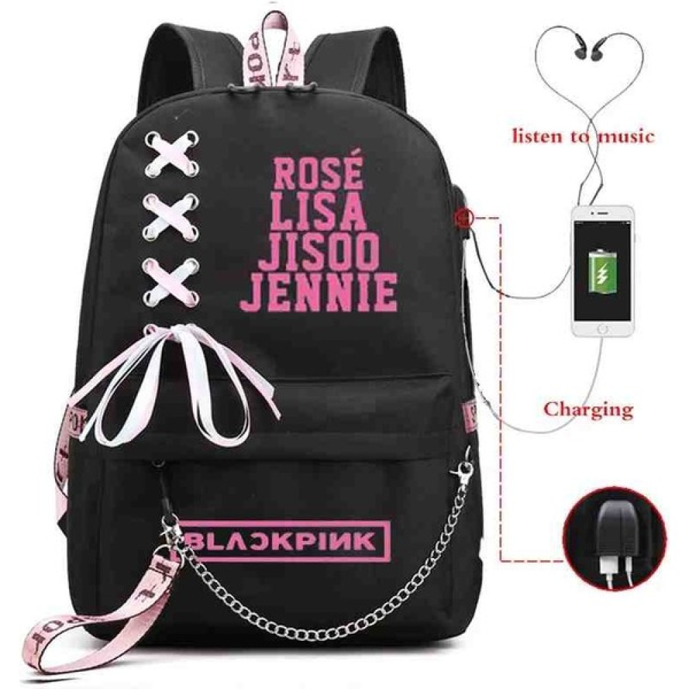 Black Pink Blackpink Çanta Sırt Çantası (Outdoor) Fiyatı