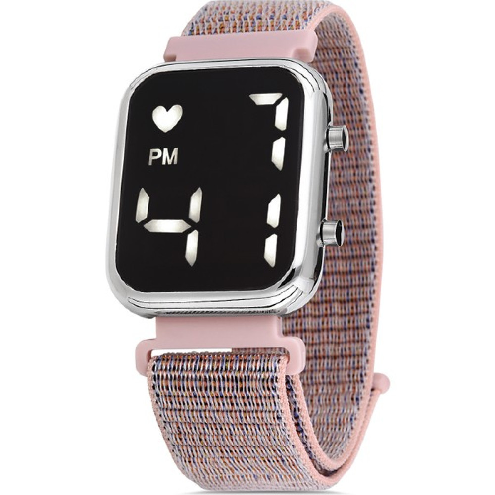 Black Point Pembe Dijital LED Çocuk Saati Top Saat Kol Saatleri Fiyatı