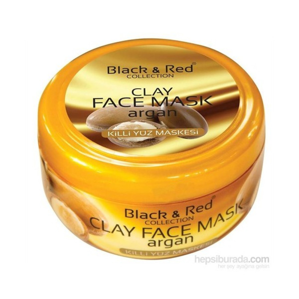 Black & Red Argan Yağlı Killi Yüz Maskesi Maskeler Fiyatı