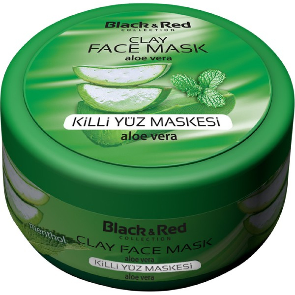 Black & Red Kil Yüz Maskesi Aloe Veralı 400GR Maskeler Fiyatı