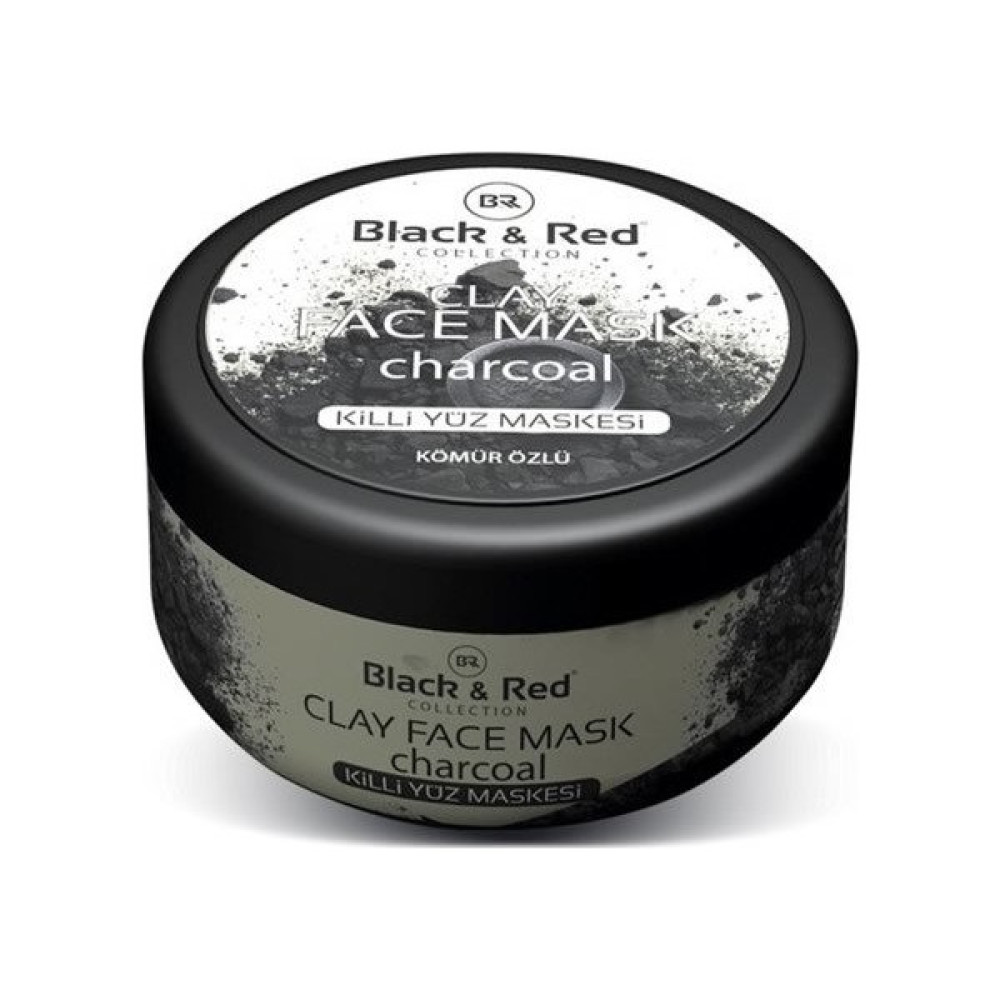 Black Red Kömür Özlü Kil Maskesi - 400 ml Maskeler Fiyatı