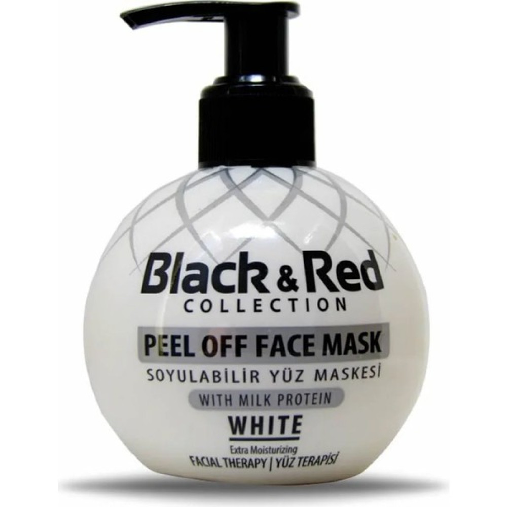 Black & Red Siyah Noktalara Karşı Soyulabilir Beyaz Sütlü Yüz Maskesi 250 ml Maskeler Fiyatı